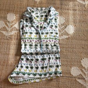 Roller Rabbit Women’s Monkey Palm Polo Pajamas